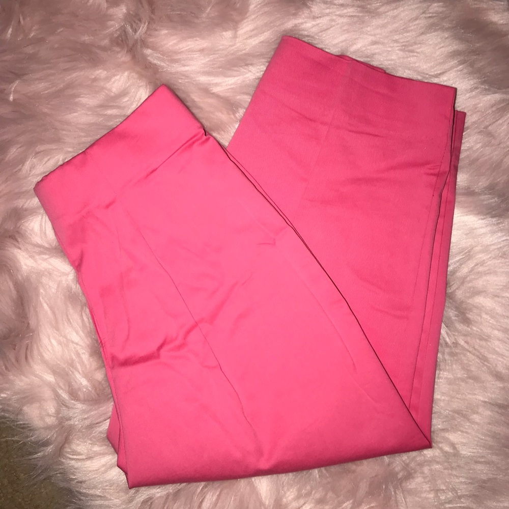 Vintage Briggs Hot Pink High Waisted Capri Pants
